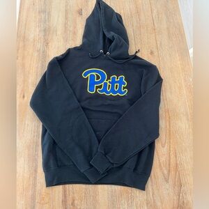 Vintage Y2K Pitt Panthers Hoodie Men m Blue Heavy AdultVintage